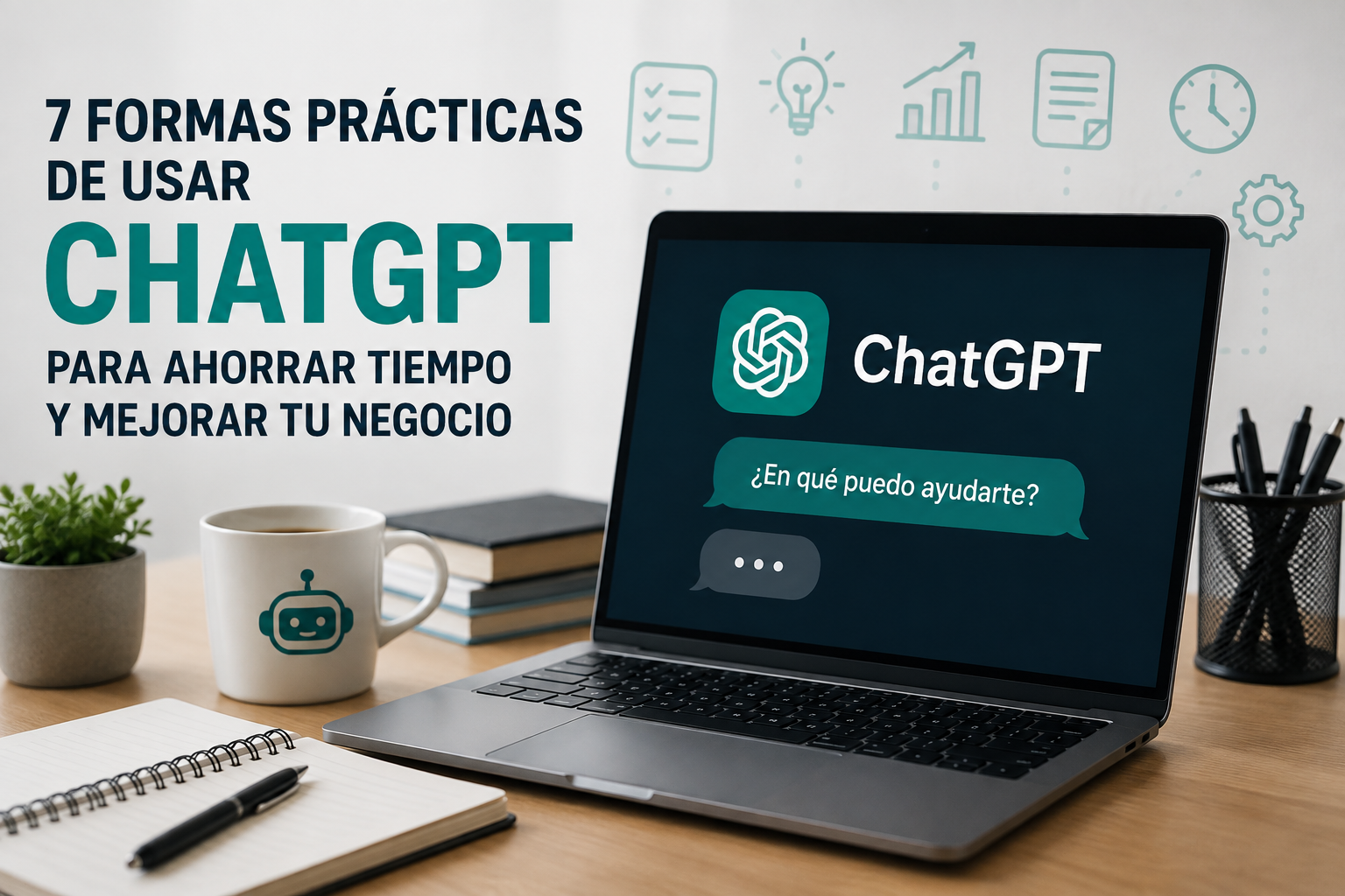 Cómo usar ChatGPT para automatizar un negocio: 7 tareas que te ahorran tiempo