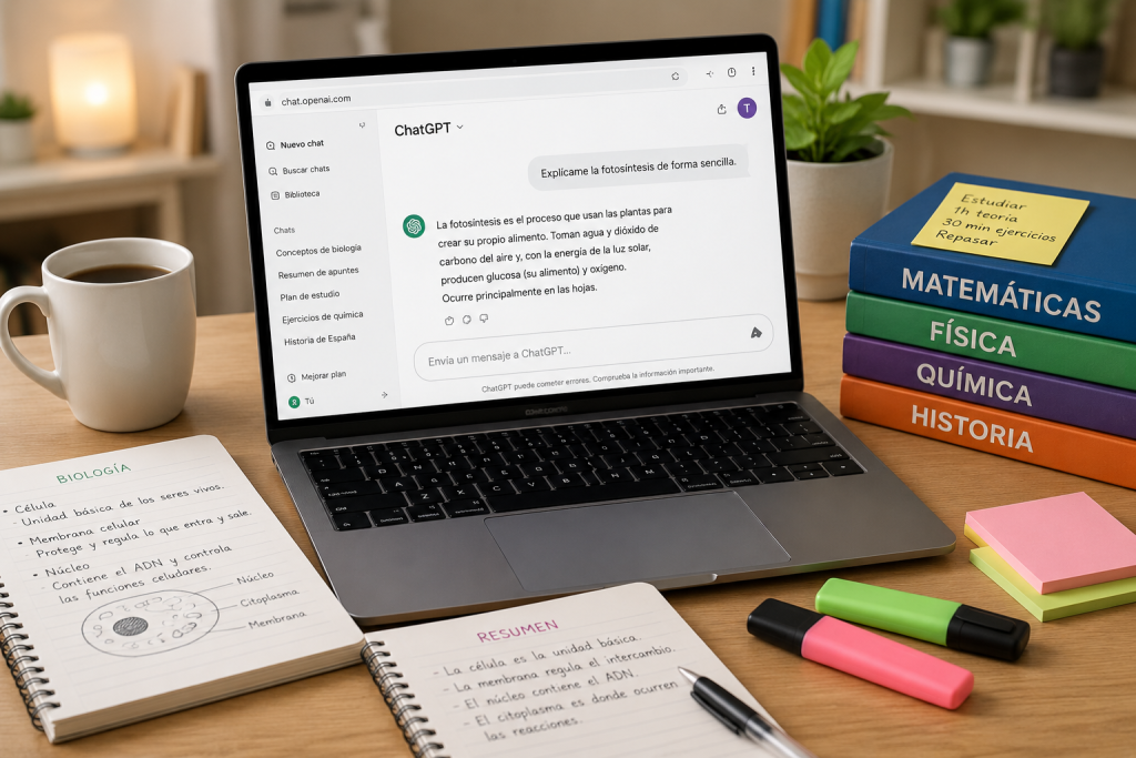ChatGPT para estudiar y comprender temas