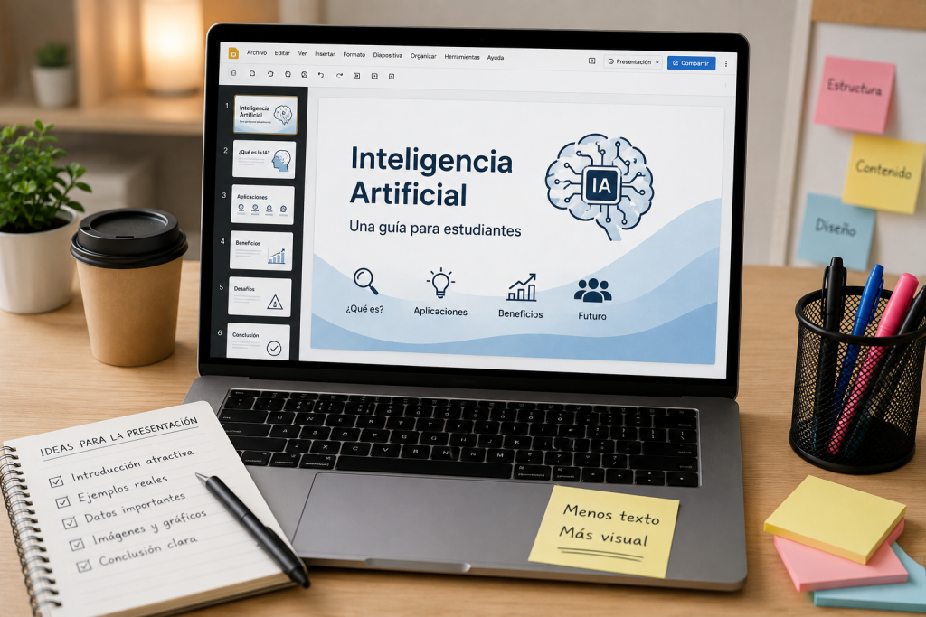 crear una presentación con ChatGPT