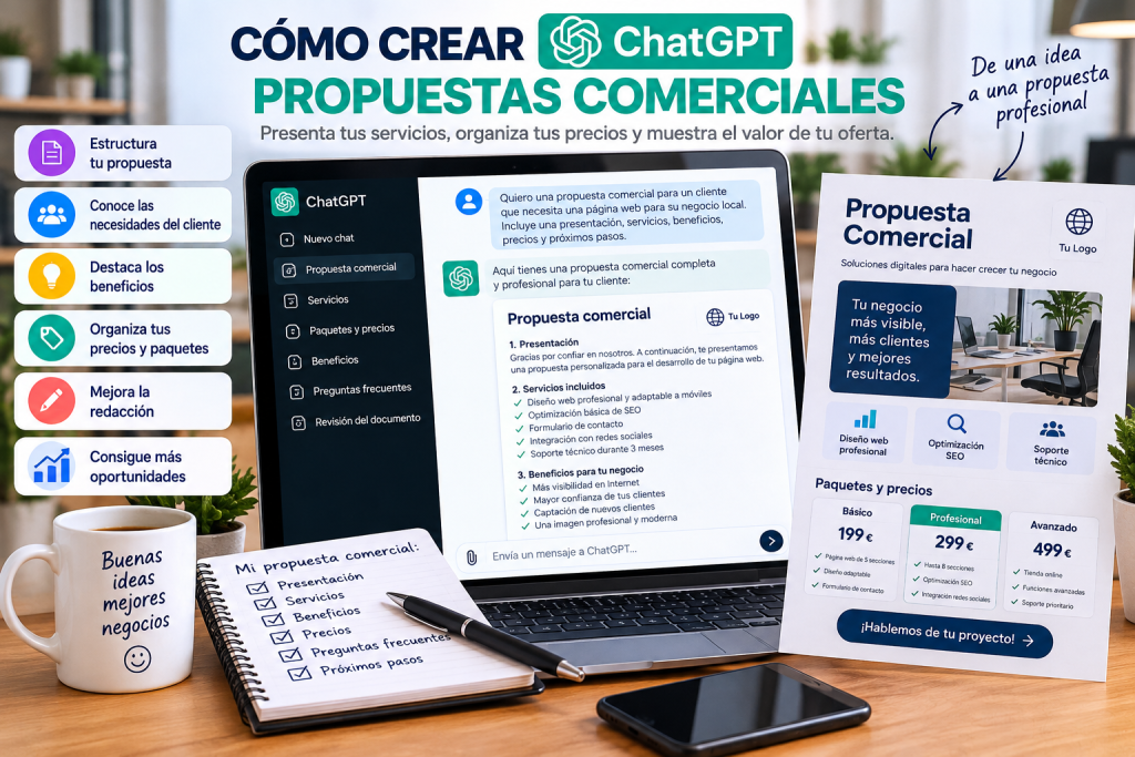 Cómo crear propuestas comerciales con ChatGPT