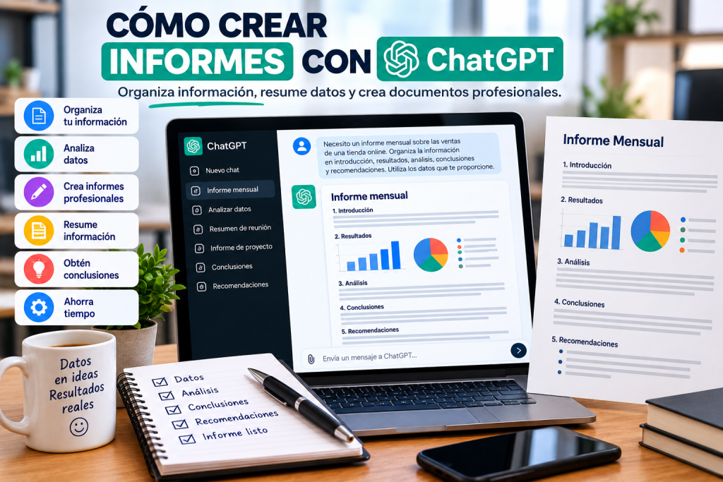 Cómo crear informes con ChatGPT