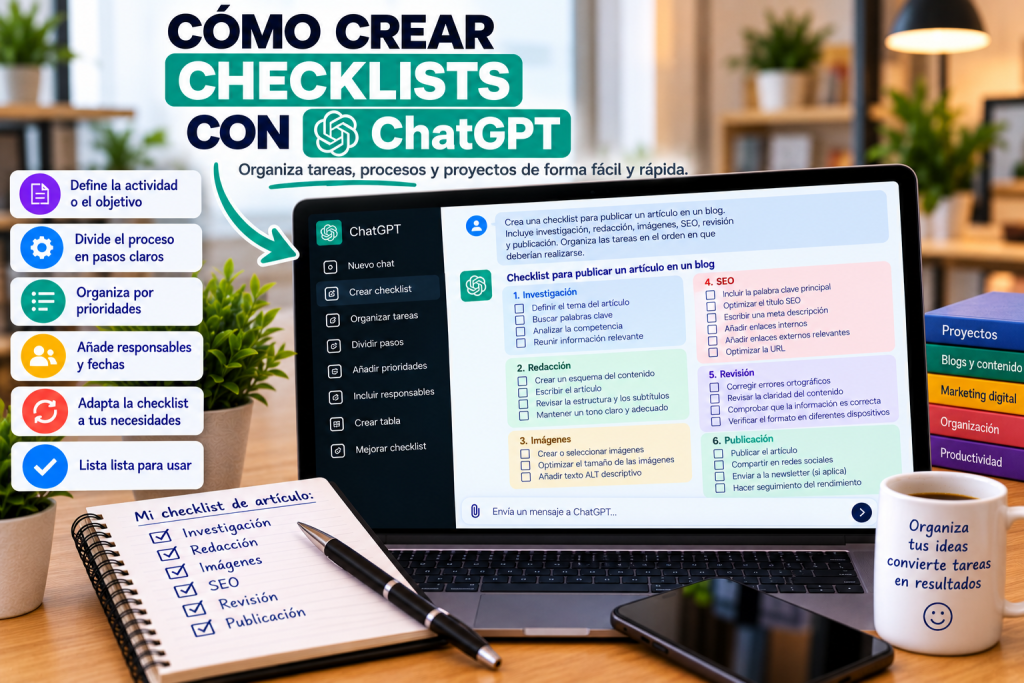Cómo crear checklists con ChatGPT