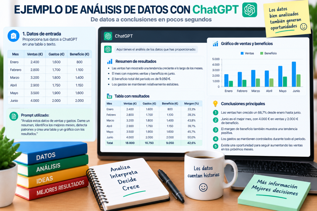 Ejemplo de análisis de datos con ChatGPT