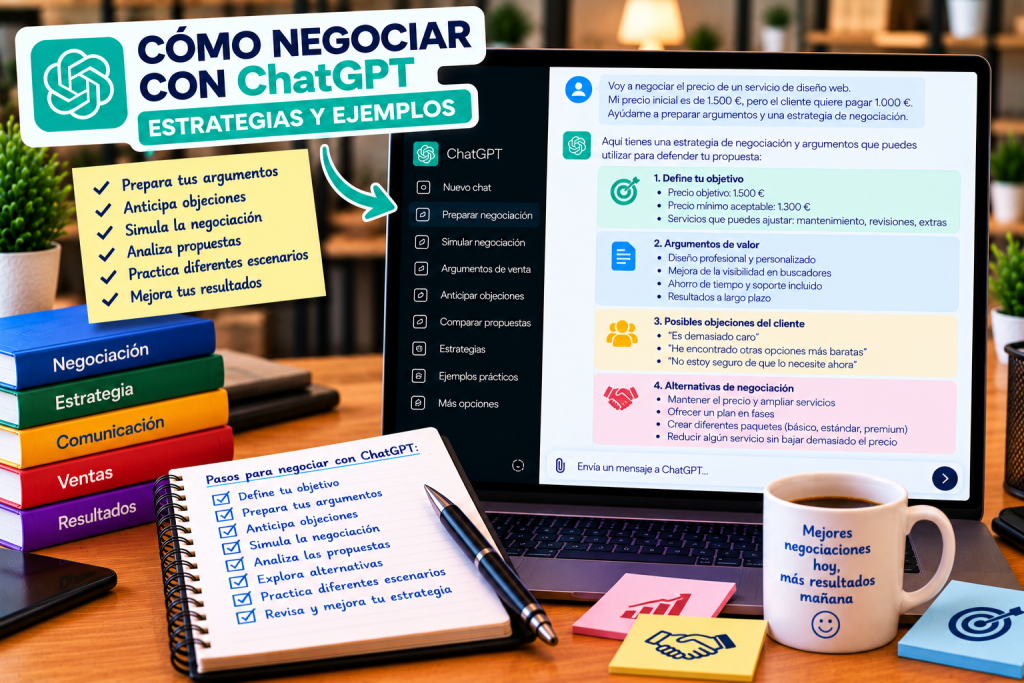 Cómo negociar con ChatGPT