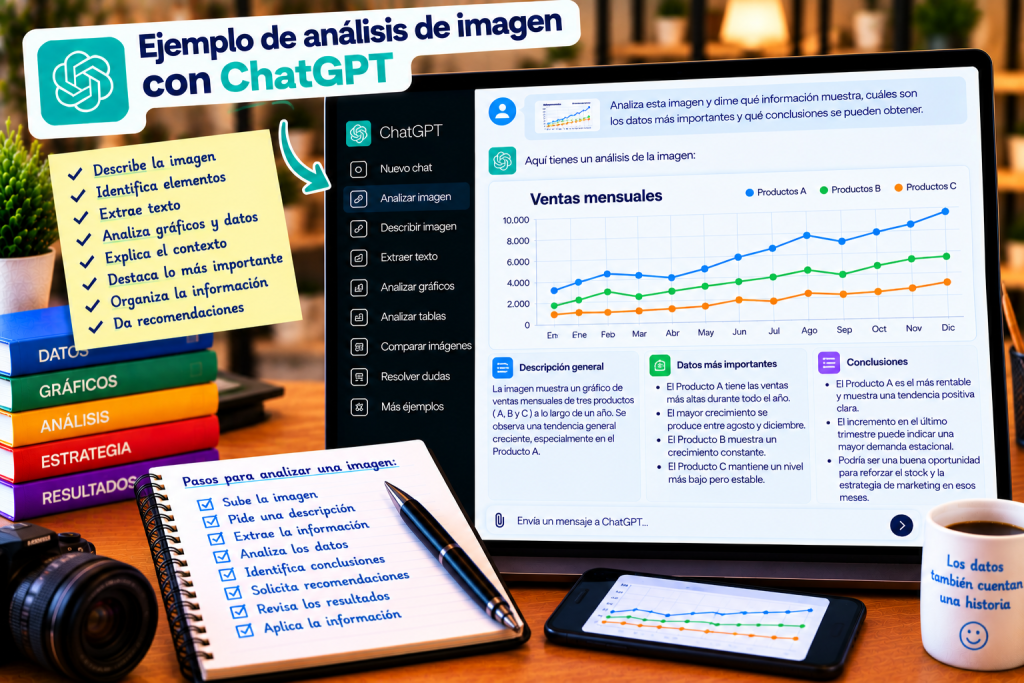 Ejemplo de análisis de una imagen con ChatGPT